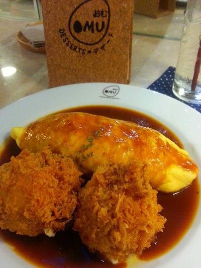 Omu Japanese omurice & cafe เซ็นทรัลเวิลด์